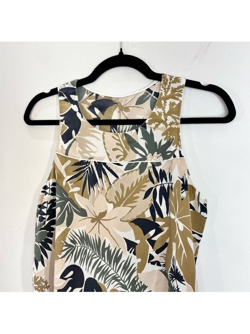 Rag and Bone 100% silk crepe Patricia pastel pink floral print sleeveless top XS - Picture 7 of 17